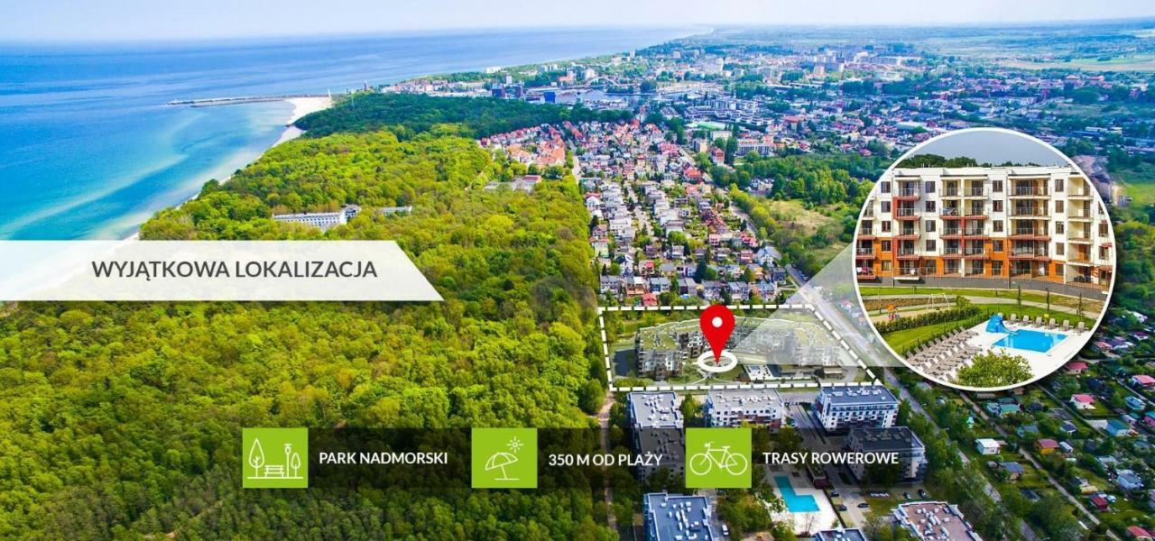 Апартаменти Polanki Park Колобжег Екстер'єр фото